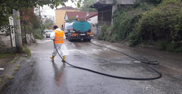 Gebze'de Dezenfekte Çalışmalarına Ara Yok!