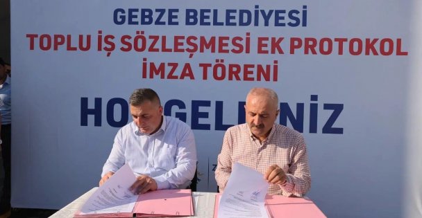 Gebze'de Ek Zam Protokolü İmzalandı