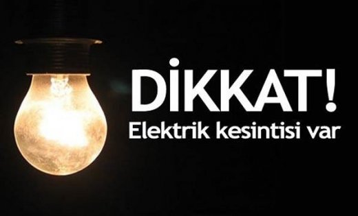 Gebze'de Elektirik Kesintisi Bilgisi !