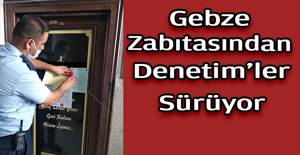 Gebze'de Güzellik Salonları Denetlendi