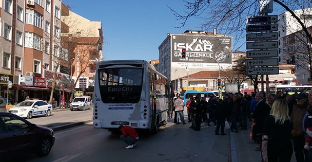 Gebze'de halk otobüsünün çarptığı 75 yaşındaki kadın öldü