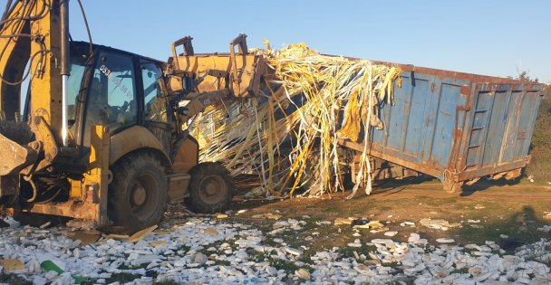 Gebze'de Kaçak Atık Döken Firmaya Ceza
