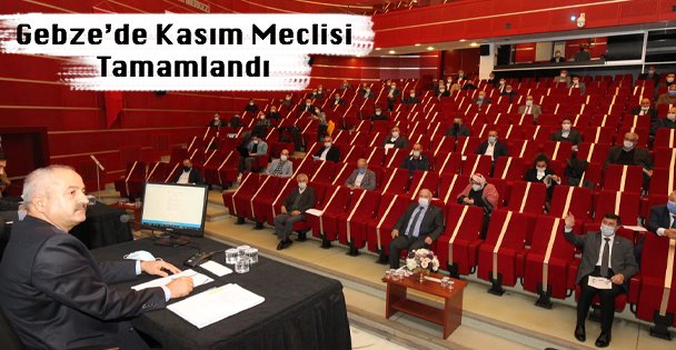 Gebze'de Kasım Meclisi Tamamlandı