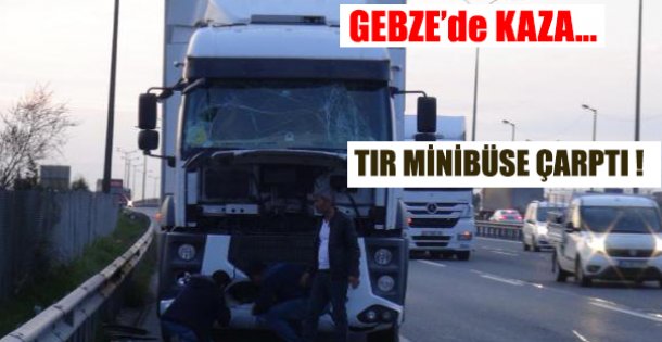 Gebze'de Kaza !