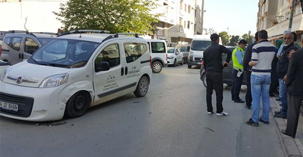 Gebze'de korkutan kaza!