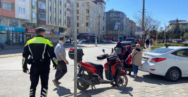 Gebze'de motosiklet kazası: 1 yaralı