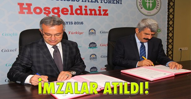 Gebze'de önemli işbirliği