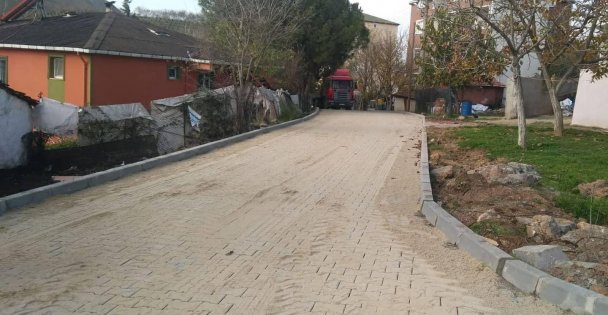 Gebze'de Parke Yol Çalışması