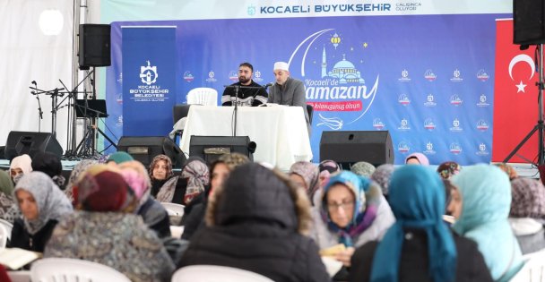 Gebzede Ramazan ayı mukabele ile taçlanıyor