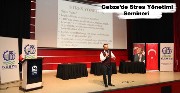 Gebze'de Stres Yönetimi Semineri