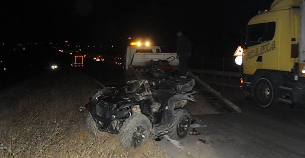 Gebze'de Tır ile ATV aracı çarpıştı: 1 ölü