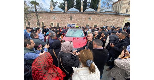 Gebze'de TOGG izdihamı