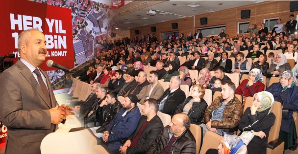 Gebze'de TOKİ Kuraları çekildi