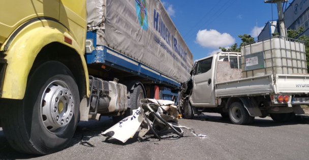 Gebze'de trafik kazası: 1 yaralı