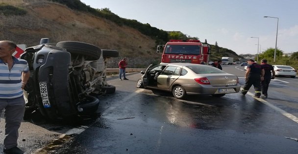 Gebze'de Trafik Kazası: 4 yaralı