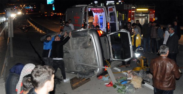 Gebze'de trafik kazası: 4 yaralı