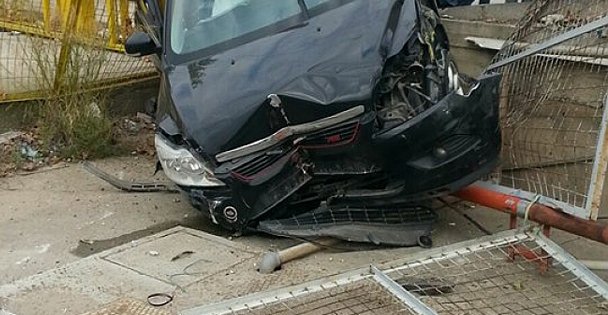 Gebze'de Trafik Kazası!