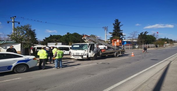 Gebze'de Trafik Kazası