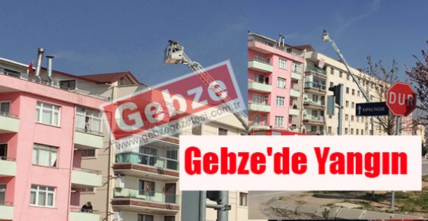 Gebze'de Yangın