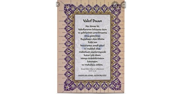 GEBZE'DE YOK OLAN VAKIFLAR