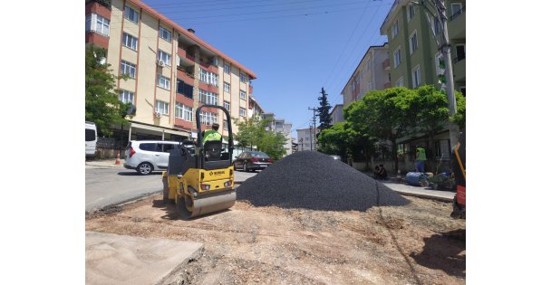 Gebze'deki Önemli Caddelerde Yol Onarımı Yapıldı