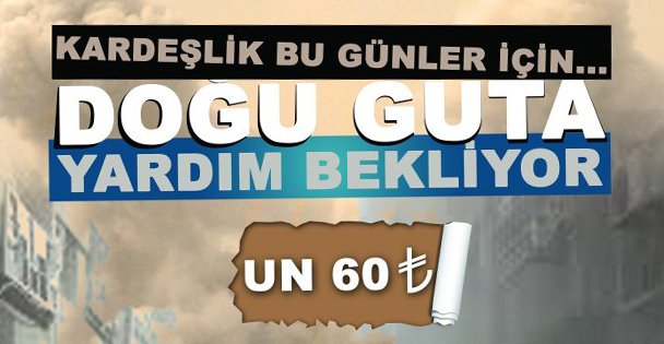 Gebze'den Doğu Guta'ya yardım kampanyası