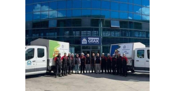Gebze'den Kastamonu'ya  GEAK Ekipleri Ve Teçhizat