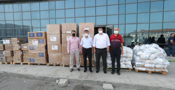 Gebze'den Manavgat'a  Yardım Malzemeleri