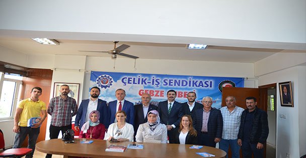 Gebze'den sendika ziyareti
