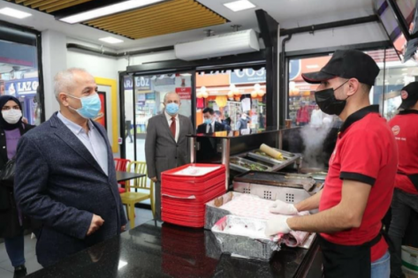 Gebzeli Esnaflara İlk Hayırlı Olsun Başkan Büyükgöz'den