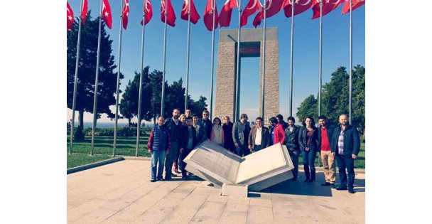 Gebzeli gazeteciler Çanakkale'yi gezdi!