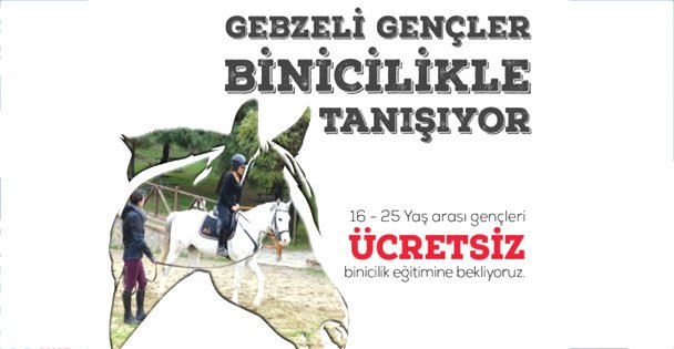 Gebzeli Gençler Binicilikle tanışıyor