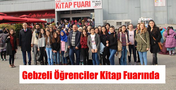 Gebzeli Öğrenciler Kitap Fuarında