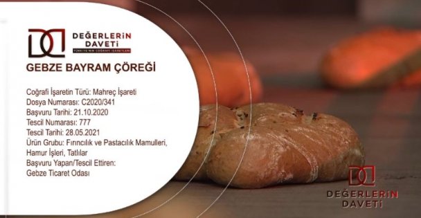 Gebze'nin Kültür Değeri 'Gebze Bayram Çöreği' Ülke TV de tanıtılacak