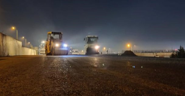 Gebze'nin ulaşımını rahatlatmak için gece gündüz çalışma