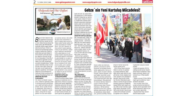 Gebze'nin Yeni Kurtuluş Mücadelesi!
