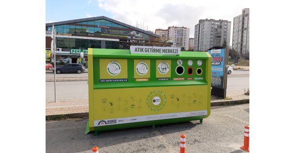 Gebze'ye mobil atık toplama merkezleri