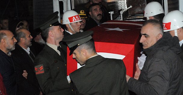 Gebze'ye Şehit Ateşi Düştü