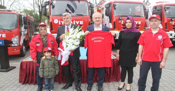Gebze'ye yeni itfaiye aracı