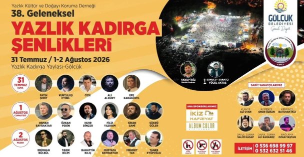 Geleneksel Yazlık Kadırga Şenliği 31 Temmuz'da Başlıyor
