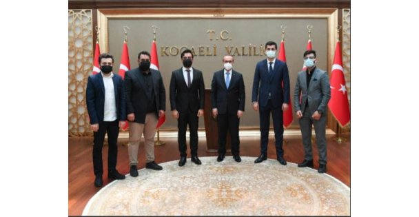 Genç ASKON'dan Vali'ye ziyaret !