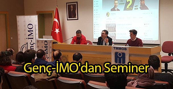 Genç-İMO'dan Seminer