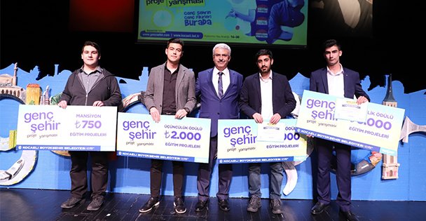 Genç Şehir Proje Ödülleri Sahiplerini Buldu