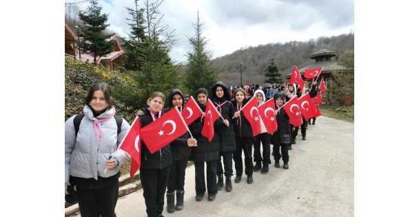 Gençler Çanakkale ruhunu kampta yaşadı