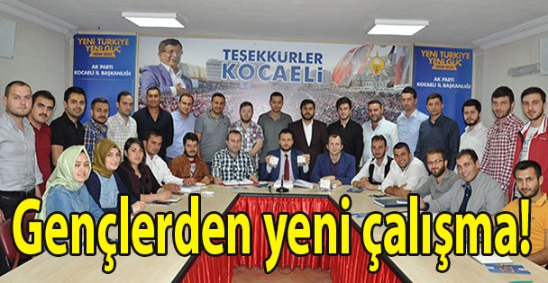 Gençlerden yeni çalışma!