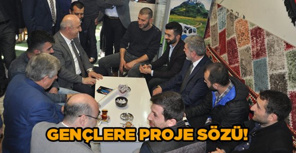 Gençlere proje sözü!