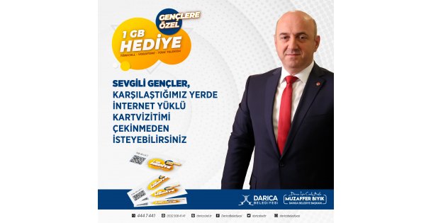 GENÇLERİN İNTERNETİ BAŞKAN BIYIK'TAN