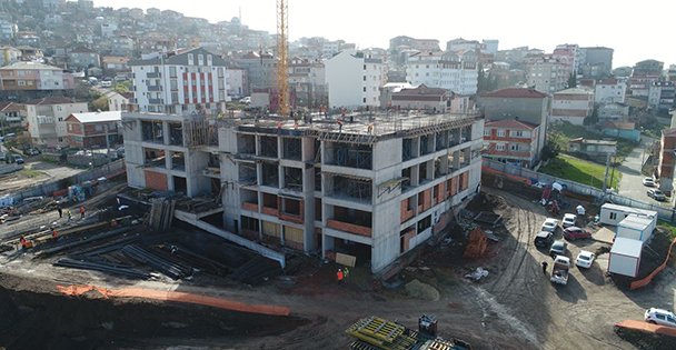 Gebze'de Gençliğin dev tesisi yükseliyor