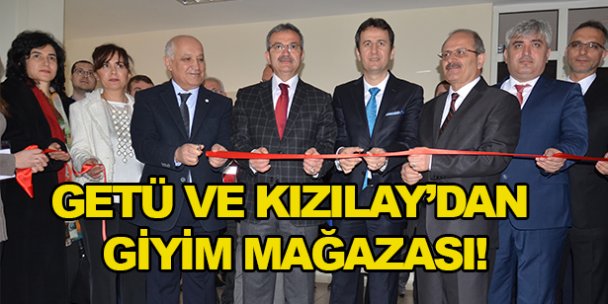 GETÜ ve Kızılay'dan giyim mağazası!