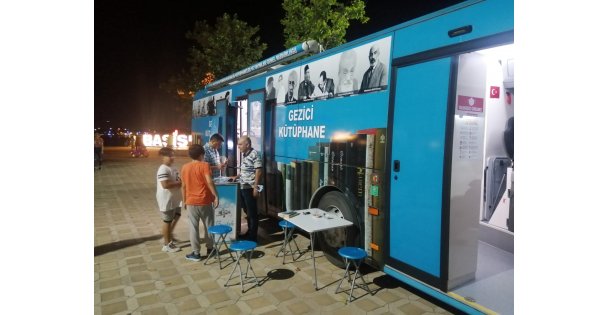 Gezici Kütüphaneyi Başiskeleli Çocuklar Çok Sevdi
